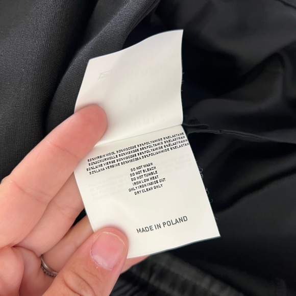 Rundholz Asymmetrical Architectural Button Front Wool Blend Avant Garde Jacket - Picture 8 of 15